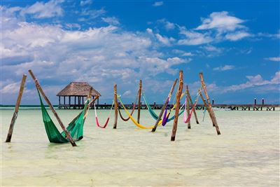 Mexiko Halbinsel Yucatan Isla Holbox